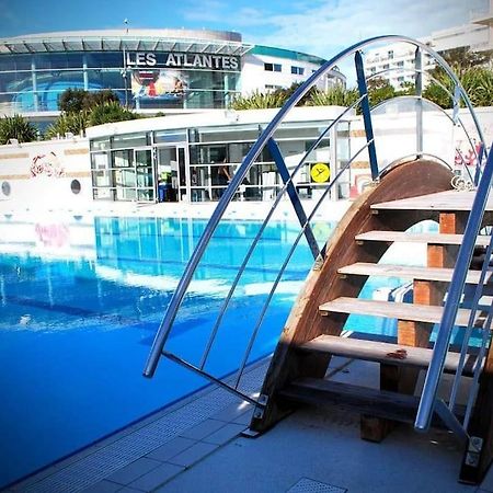 Le Cosy T2 Hypercentre ! Parking Inclus Et La Plage A 2 Min ! 莱萨布勒-多洛讷 外观 照片