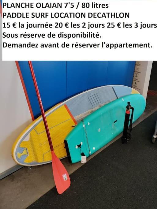 Le Cosy T2 Hypercentre ! Parking Inclus Et La Plage A 2 Min ! 莱萨布勒-多洛讷 外观 照片